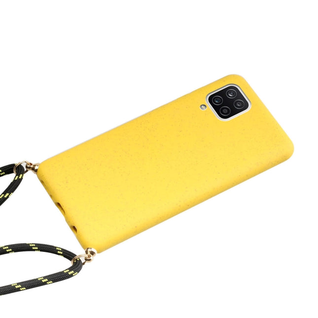 Wheat Straw Material + TPU Protective Case with Lanyard