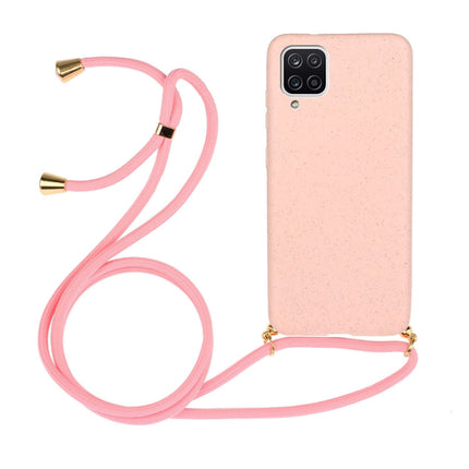 Wheat Straw Material + TPU Protective Case with Lanyard, For Samsung Galaxy A12, For Samsung Galaxy A32 5G, For Samsung Galaxy A52 5G / 4G, For Samsung Galaxy A72 5G / 4G