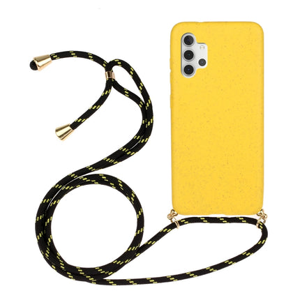 Wheat Straw Material + TPU Protective Case with Lanyard