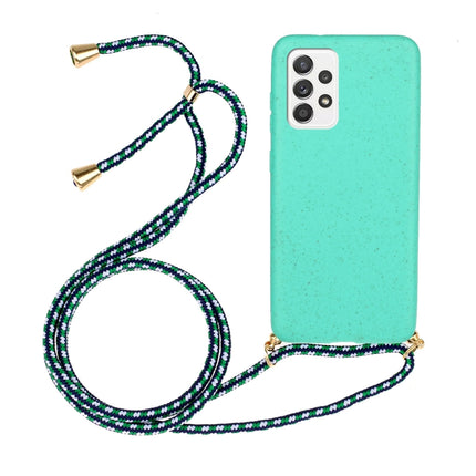 Wheat Straw Material + TPU Protective Case with Lanyard