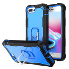 For iPhone 8 Plus / 7 Plus / Black + Blue