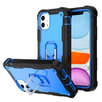 For iPhone 11 / Black + Blue