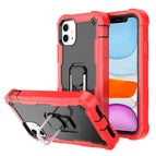 For iPhone 11 / Red + Black