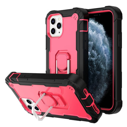 PC + Rubber 3-layers Shockproof Protective Case with Rotating Holder, For iPhone 11 Pro, For iPhone 11 Pro Max