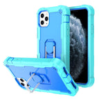For iPhone 11 Pro Max / Mint Green + Blue