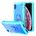 For iPhone XS Max / Mint Green + Blue