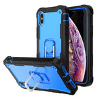 For iPhone XS Max / Black + Blue