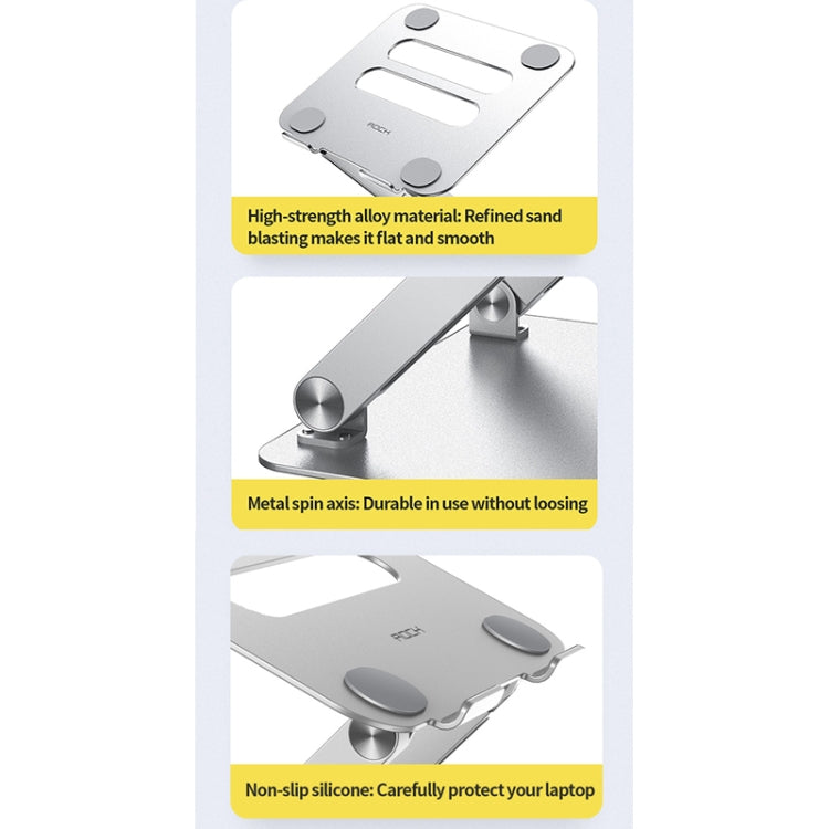 ROCK RPH0972 Aluminum Alloy Liftable Laptop Cooling Bracket