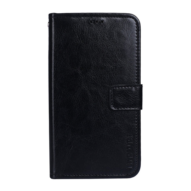 idewei Crazy Horse Texture Horizontal Flip Leather Case with Holder & Card Slots & Wallet, For OPPO A94 5G, For OPPO A95 5G, For OPPO Realme 8 5G