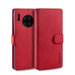 DG.MING Retro Oil Side Horizontal Flip Case with Holder & Card Slots & Wallet, For Huawei Mate 30 Pro, For Xiaomi Redmi 8A, For Galaxy A70s, For OnePlus 7T