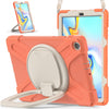 Silicone + PC Protective Case with Holder & Shoulder Strap, For iPad Air 2022 / 2020 10.9, For Samsung Tab A 10.1 (2019) T510/T515