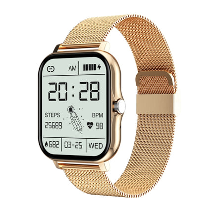 GY13 1.69 inch TFT Screen IP67 Waterproof Smart Watch, Support Music Control / Bluetooth Call / Heart Rate Monitoring / Blood Pressure Monitoring, Silicone Strap, Steel Strap