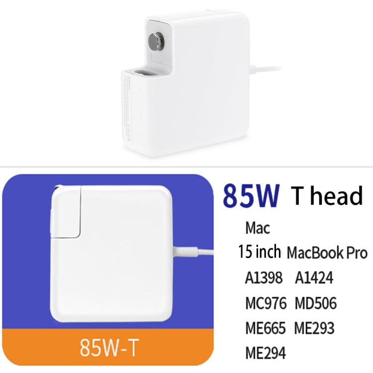 A1424 85W 20V 4.25A 5 Pin MagSafe 2 Power Adapter for MacBook, Cable Length: 1.6m,, 85W AU Plug, 85W EU Plug, 85W UK Plug