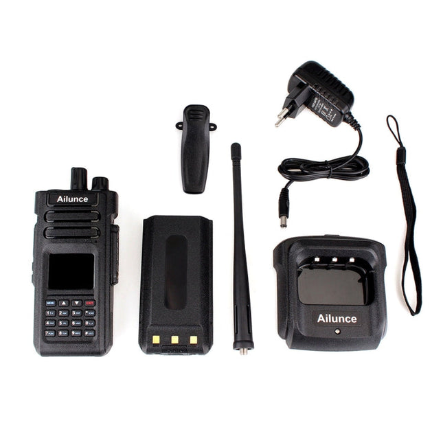 RETEVIS HD1 136-174&400-480MHz&76-107.95MHz 3000CHS Dual Band DMR Digital Waterproof Two Way Radio Handheld Walkie Talkie,