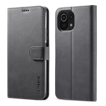 LC.IMEEKE Calf Texture Horizontal Flip Leather Case, with Holder & Card Slots & Wallet, For Xiaomi Mi 11 Lite, For Samsung Galaxy A82