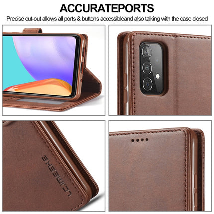 LC.IMEEKE Calf Texture Horizontal Flip Leather Case, with Holder & Card Slots & Wallet
