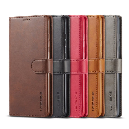 LC.IMEEKE Calf Texture Horizontal Flip Leather Case, with Holder & Card Slots & Wallet