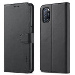 LC.IMEEKE Calf Texture Horizontal Flip Leather Case, with Holder & Card Slots & Wallet, For OPPO F19 / A74 4G, For OPPO Realme C15 / C12 / C25