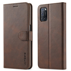 LC.IMEEKE Calf Texture Horizontal Flip Leather Case, with Holder & Card Slots & Wallet, For OPPO F19 / A74 4G, For OPPO Realme C15 / C12 / C25