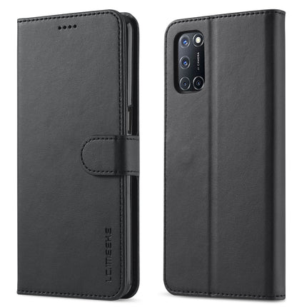 For OPPO F19 Pro / A94 5G LC.IMEEKE Calf Texture Horizontal Flip Leather Case with Holder & Card Slots & Wallet (Brown), For OPPO F19 Pro / A94 5G