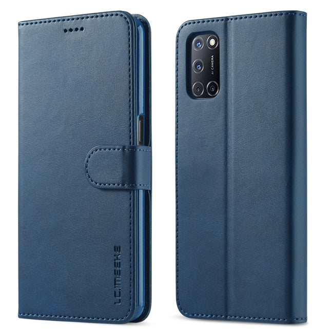 For OPPO F19 Pro / A94 5G LC.IMEEKE Calf Texture Horizontal Flip Leather Case with Holder & Card Slots & Wallet (Brown), For OPPO F19 Pro / A94 5G