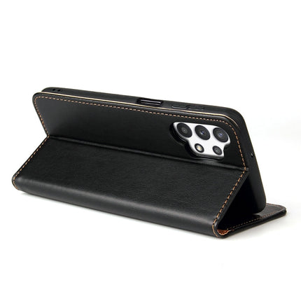 Fierre Shann PU Genuine Leather Texture Horizontal Flip Leather Case with Holder & Card Slots & Wallet, For Samsung Galaxy A32 5G, For Samsung Galaxy A72 5G, For Samsung Galaxy A52 5G