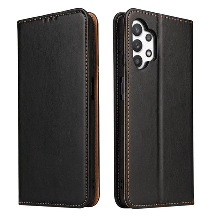 Fierre Shann PU Genuine Leather Texture Horizontal Flip Leather Case with Holder & Card Slots & Wallet, For Samsung Galaxy A32 5G, For Samsung Galaxy A72 5G, For Samsung Galaxy A52 5G