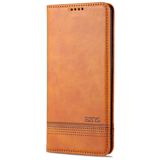 AZNS Magnetic Calf Texture Horizontal Flip Leather Case with Card Slots & Holder & Wallet, For OPPO A74 4G / F19