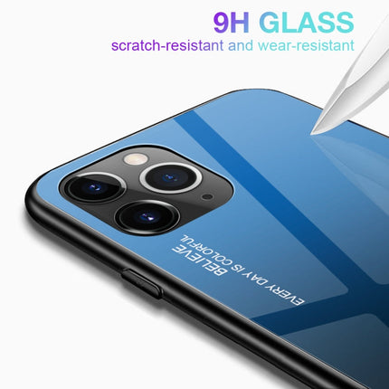 Gradient Color Glass Case, For iPhone 11 Pro Max, For iPhone 11
