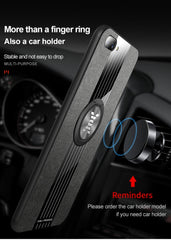 XINLI Stitching Cloth Textue Shockproof TPU Protective Case with Ring Holder, For OPPO A3, For OPPO A5, For OPPO A7, For OPPO A9