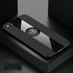 XINLI Stitching Cloth Textue Shockproof TPU Protective Case with Ring Holder, For OPPO A3, For OPPO A5, For OPPO A7, For OPPO A9