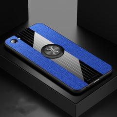 XINLI Stitching Cloth Textue Shockproof TPU Protective Case with Ring Holder, For OPPO A3, For OPPO A5, For OPPO A7, For OPPO A9