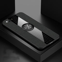 XINLI Stitching Cloth Textue Shockproof TPU Protective Case with Ring Holder, For OPPO A3, For OPPO A5, For OPPO A7, For OPPO A9