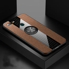 XINLI Stitching Cloth Textue Shockproof TPU Protective Case with Ring Holder, For OPPO A3, For OPPO A5, For OPPO A7, For OPPO A9