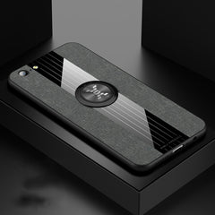 XINLI Stitching Cloth Textue Shockproof TPU Protective Case with Ring Holder, For OPPO A7X / F9, For OPPO A57, For OPPO A59, For OPPO A73