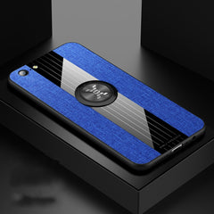 XINLI Stitching Cloth Textue Shockproof TPU Protective Case with Ring Holder, For OPPO A7X / F9, For OPPO A57, For OPPO A59, For OPPO A73