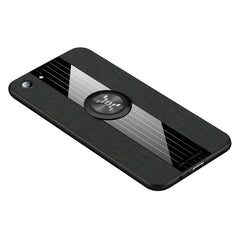 XINLI Stitching Cloth Textue Shockproof TPU Protective Case with Ring Holder, For OPPO A83, For OPPO R9 Plus, For OPPO R9S, For OPPO R9S Plus, For OPPO R11