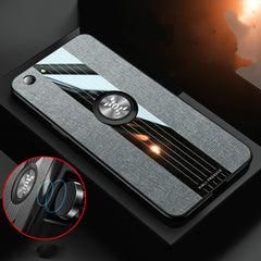 XINLI Stitching Cloth Textue Shockproof TPU Protective Case with Ring Holder, For OPPO A83, For OPPO R9 Plus, For OPPO R9S, For OPPO R9S Plus, For OPPO R11