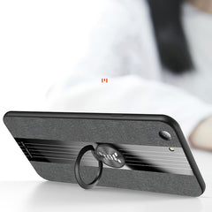 XINLI Stitching Cloth Textue Shockproof TPU Protective Case with Ring Holder, For OPPO A83, For OPPO R9 Plus, For OPPO R9S, For OPPO R9S Plus, For OPPO R11
