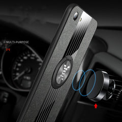 XINLI Stitching Cloth Textue Shockproof TPU Protective Case with Ring Holder, For OPPO A83, For OPPO R9 Plus, For OPPO R9S, For OPPO R9S Plus, For OPPO R11