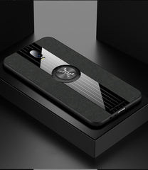 XINLI Stitching Cloth Textue Shockproof TPU Protective Case with Ring Holder, For OPPO R15 Dream Mirror Edition, For OPPO Realme Q, For OPPO Realme X / K3, For OPPO Realme X Lite
