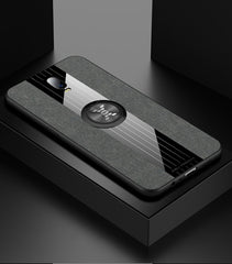XINLI Stitching Cloth Textue Shockproof TPU Protective Case with Ring Holder, For OPPO R15 Dream Mirror Edition, For OPPO Realme Q, For OPPO Realme X / K3, For OPPO Realme X Lite