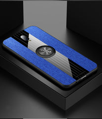 XINLI Stitching Cloth Textue Shockproof TPU Protective Case with Ring Holder, For OPPO R15 Dream Mirror Edition, For OPPO Realme Q, For OPPO Realme X / K3, For OPPO Realme X Lite