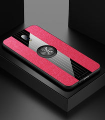 XINLI Stitching Cloth Textue Shockproof TPU Protective Case with Ring Holder, For OPPO R15 Dream Mirror Edition, For OPPO Realme Q, For OPPO Realme X / K3, For OPPO Realme X Lite