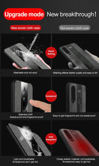 XINLI Stitching Cloth Textue Shockproof TPU Protective Case with Ring Holder, For OPPO Reno, For OPPO Reno 2, For OPPO Reno Z