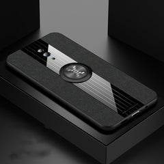 XINLI Stitching Cloth Textue Shockproof TPU Protective Case with Ring Holder, For OPPO Reno, For OPPO Reno 2, For OPPO Reno Z