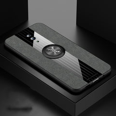 XINLI Stitching Cloth Textue Shockproof TPU Protective Case with Ring Holder, For OPPO Reno, For OPPO Reno 2, For OPPO Reno Z