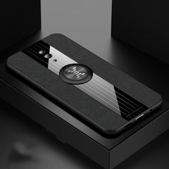 XINLI Stitching Cloth Textue Shockproof TPU Protective Case with Ring Holder, For OPPO Reno, For OPPO Reno 2, For OPPO Reno Z