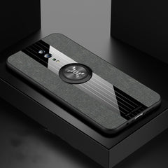 XINLI Stitching Cloth Textue Shockproof TPU Protective Case with Ring Holder, For OPPO Reno, For OPPO Reno 2, For OPPO Reno Z