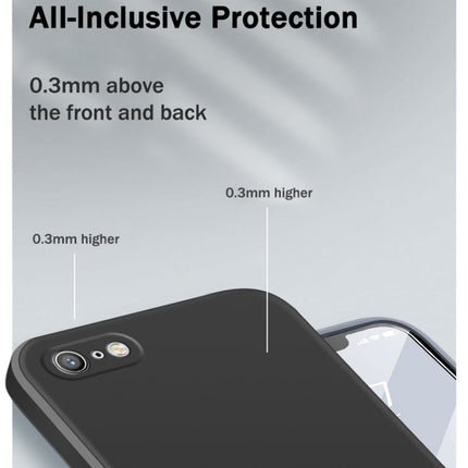 Solid Color Imitation Liquid Silicone Straight Edge Dropproof Full Coverage Protective Case, For iPhone 6s / 6, For iPhone 6s Plus / 6 Plus